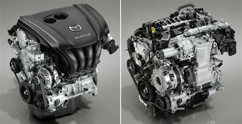 Mazda SkyActiv-G variklio schema