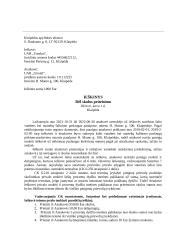 Schema: ieškinio senaties termino skaičiavimo pavyzdys