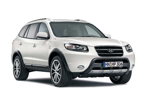 Teminė nuotrauka: Hyundai Santa Fe 2006 ant kelio