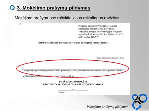 Schema: Teisingas mokėjimo pavedimo pildymas
