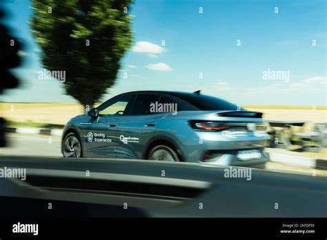 Photo of a car being test driven