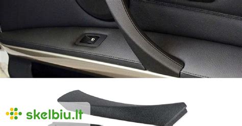 BMW E60 keleivio pusės panelės ir kojų atramos srities vaizdas