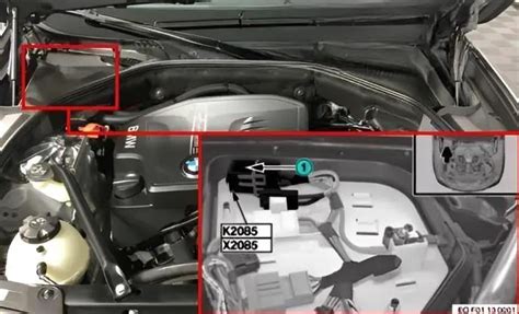BMW F10 važiuoklės komponentų schema