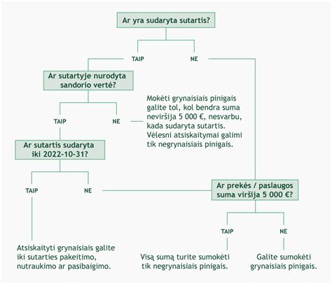 schema apie atsiskaitymo grynaisiais ribojimus ir VMI pranešimo tvarką