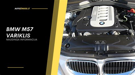 BMW M57 eilinis šešių cilindrų dyzelinis variklis