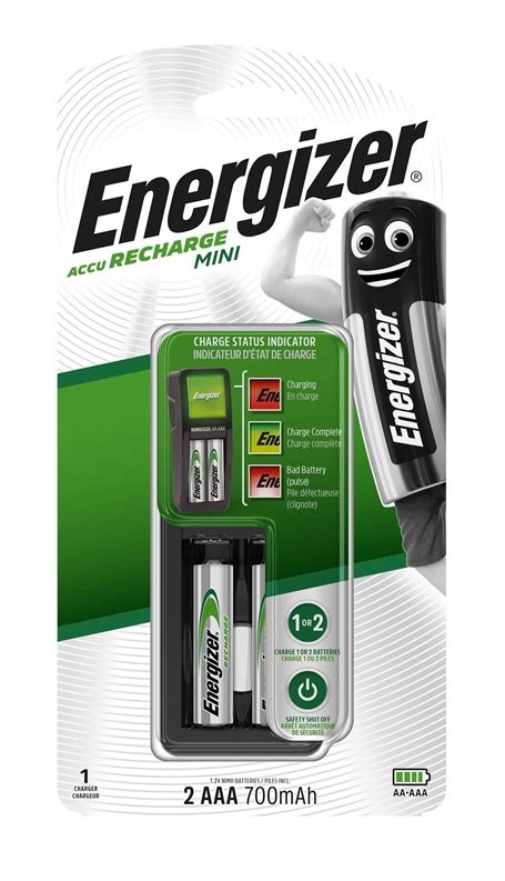 Teminė nuotrauka Energizer universalaus akumuliatorių kroviklio su įkraunamais elementais