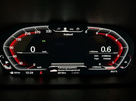 Trečiosios kartos Volkswagen Touareg interjero skaitmeninis prietaisų skydelis