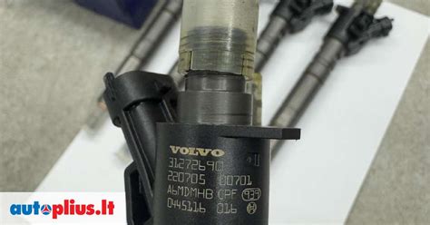 Volvo D5 kuro purkštukai su kodavimo žymėjimais