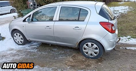 Opel Corsa D hečbeko kėbulo dalys ir struktūra