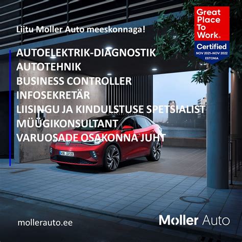 Infografika: Moller Auto paslaugų spektras