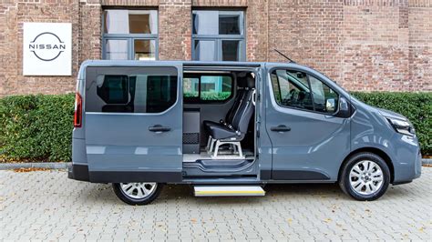 Nissan Primastar kėbulo matmenų schema
