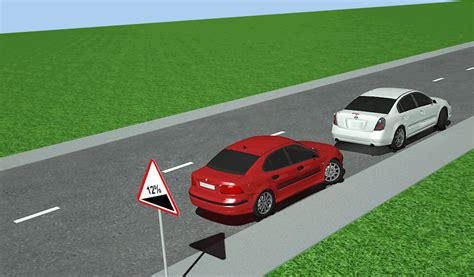 Schema: kaip taisyklingai susukti ratus statant automobilį įkalnėje su borteliu ir be jo