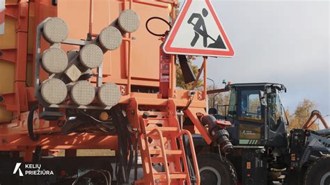 Kelio tiesimo darbai ir kelių priežiūros technika