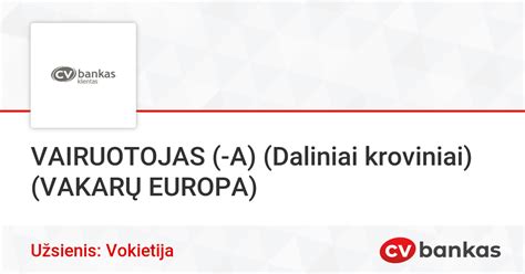 Vairuotojas prie sunkvežimio Vakarų Europoje