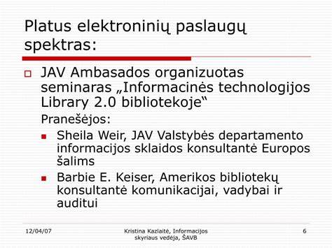Mapa Regitros elektroninių paslaugų teikimų platus spektras