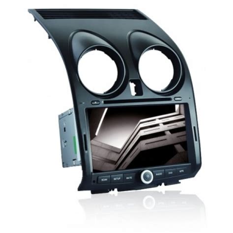 Nissan Qashqai interjero ir multimedijos sistemos nuotrauka