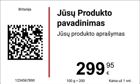 Infografika: naujos ES padangų etiketės pavyzdys su QR kodu ir piktogramomis