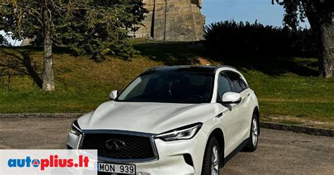 Infiniti QX50 kompaktiškas prabangus visureigis