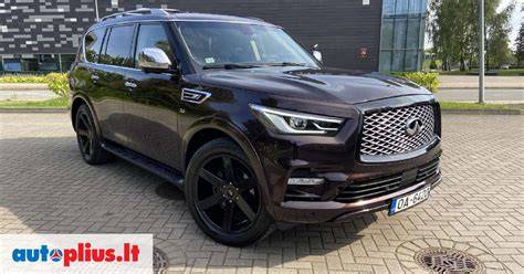 Infiniti QX80 didelis prabangus visureigis