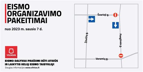 Schema: eismo juostų žymėjimas