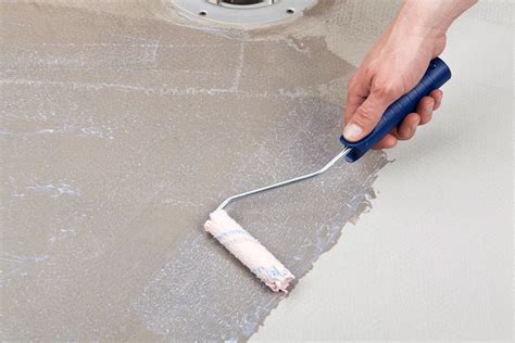 iliustracija, rodanti paviršiaus paruošimo etapus