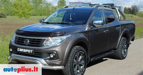 „Fiat Fullback“ pikapas su skirtingų tipų kabinomis palyginimas
