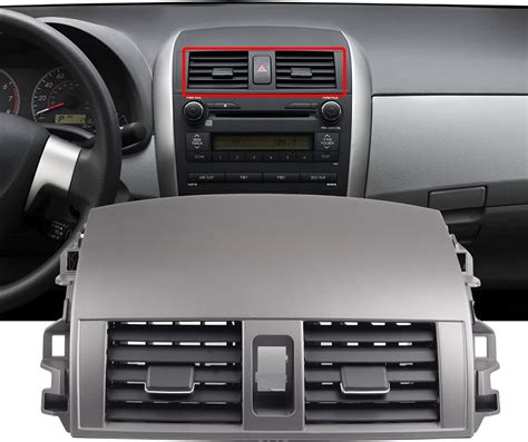 Thematic photo of an Opel Zafira 2006 dashboard with air conditioning vents