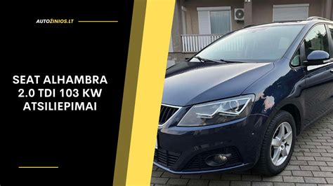 Infografika: Vidutinės Seat Alhambra 2.0 benzinas kuro sąnaudos skirtingomis važiavimo sąlygomis