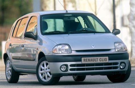 Renault Clio II stabilizatoriaus sistemos schema
