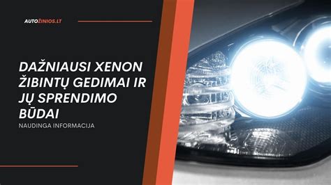 Infografika: dažniausi automobilio užvedimo grandinės gedimai