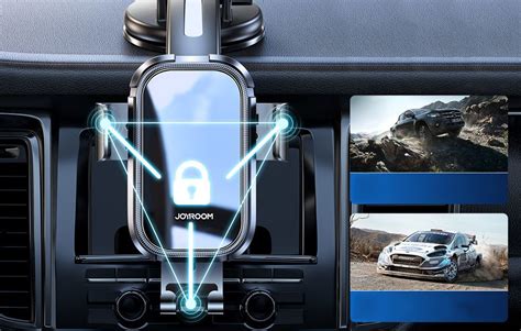 Teminė nuotrauka: telefonas automobilio laikiklyje su navigacija