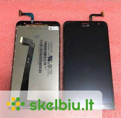 LCD ekrano sąsajos pavyzdys su pagrindiniais rodmenimis