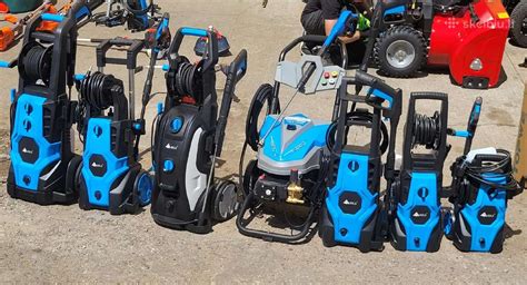 Įvairių modelių aukšto slėgio plovyklos