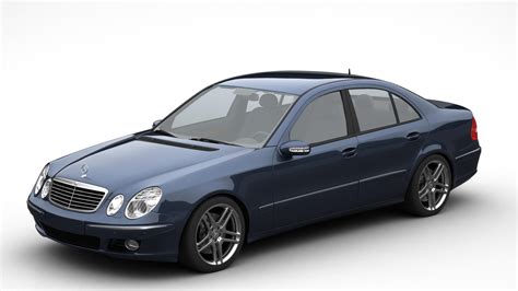 Mercedes-Benz W211 E-Class bendras vaizdas ir dizainas