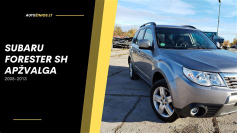 Teminis Subaru Forester automobilio nuotrauka su gamtos fonu
