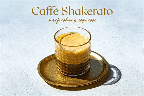 Caffe Shakerato martinio taurėje
