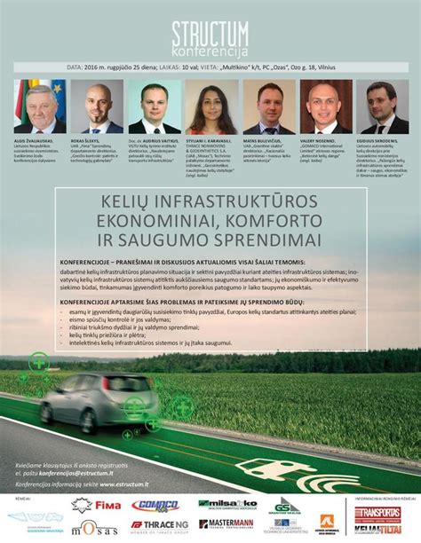 Infografika apie vilkikų saugumo sistemas ir komforto įrangą