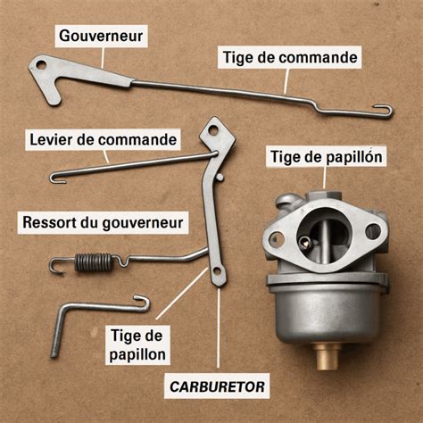 Briggs & Stratton variklio schema su duslintuvo sritimi