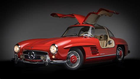 Mercedes-Benz 300 SL su „gullwing“ durelėmis