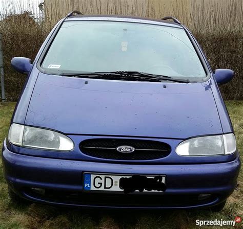 Ford Galaxy Mk1 automobilis, raudonas, furgono tipo