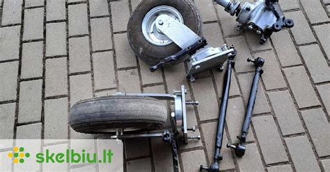 Schema, iliustruojanti vairo kolonėlės ir jos jungiamųjų dalių veikimą