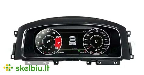 Skaitmeninis prietaisų skydelis Volvo V40 su skirtingais važiavimo režimais