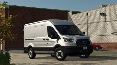 Ford Transit modelių evoliucijos infografika: nuo pirmosios kartos iki moderniųjų versijų