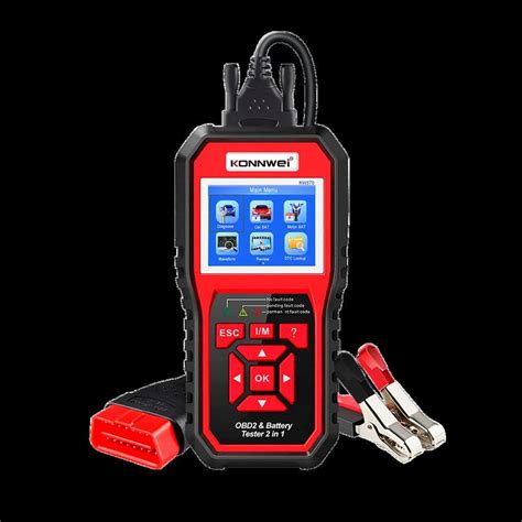 Akumuliatoriaus pririšimo procedūra naudojant OBD-II diagnostinį įrenginį