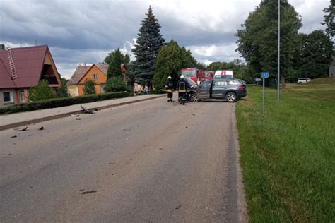 Kelmės ugniagesių automobilio avarijos vieta pratybų metu