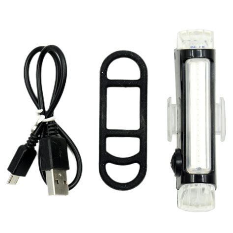 Dviračio žibintas su USB įkrovimo jungtimi