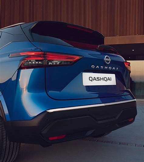 Nissan Qashqai modern exterior design with LED lighting