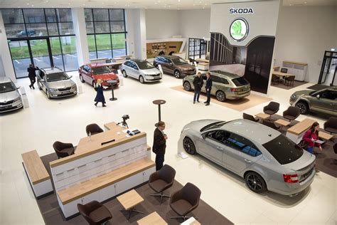 Škoda automobilių salonas Vilniuje