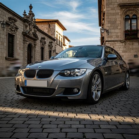 BMW E92 kupė kėbulo linijų ir aerodinaminio dizaino schema