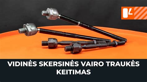 Nuotrauka, vaizduojanti nusidėvėjusią vairo traukę arba šarnyrą